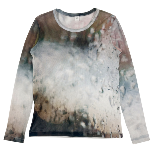 Y’s by Yohji Yamamoto Rain Mesh Long Sleeve