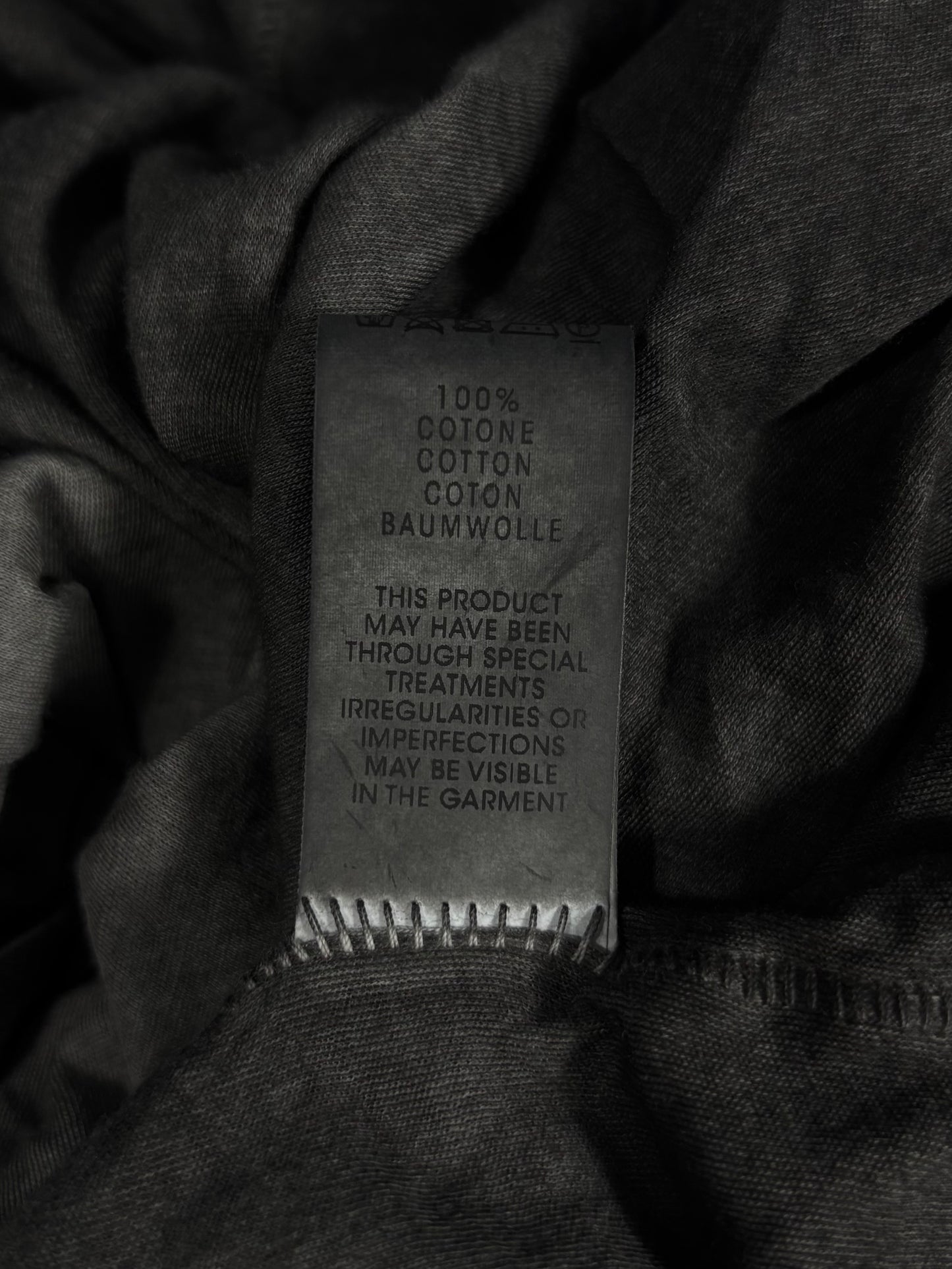 MD75 Anthracite Double Layer Tee – SS26