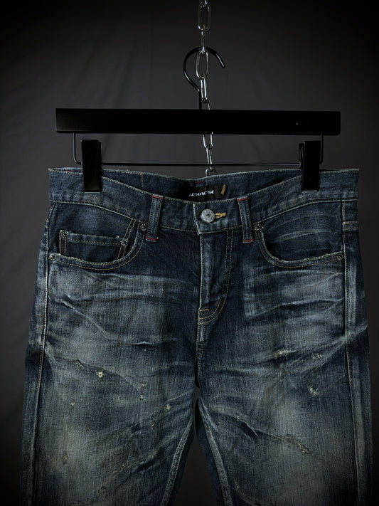 Jackrose Distressed Bootcut Denim