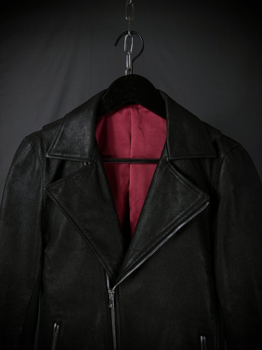 No ID. Goat Leather Rider’s Jacket