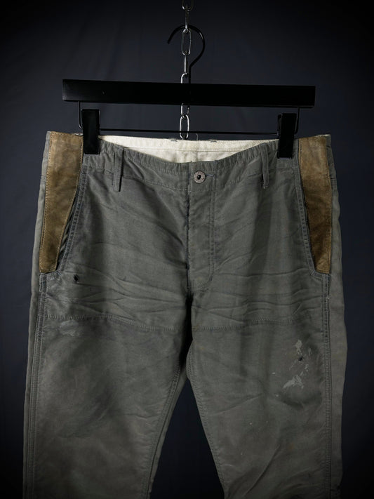 Isamu Katayama Backlash Mudwash Bootcut Pants – SS12