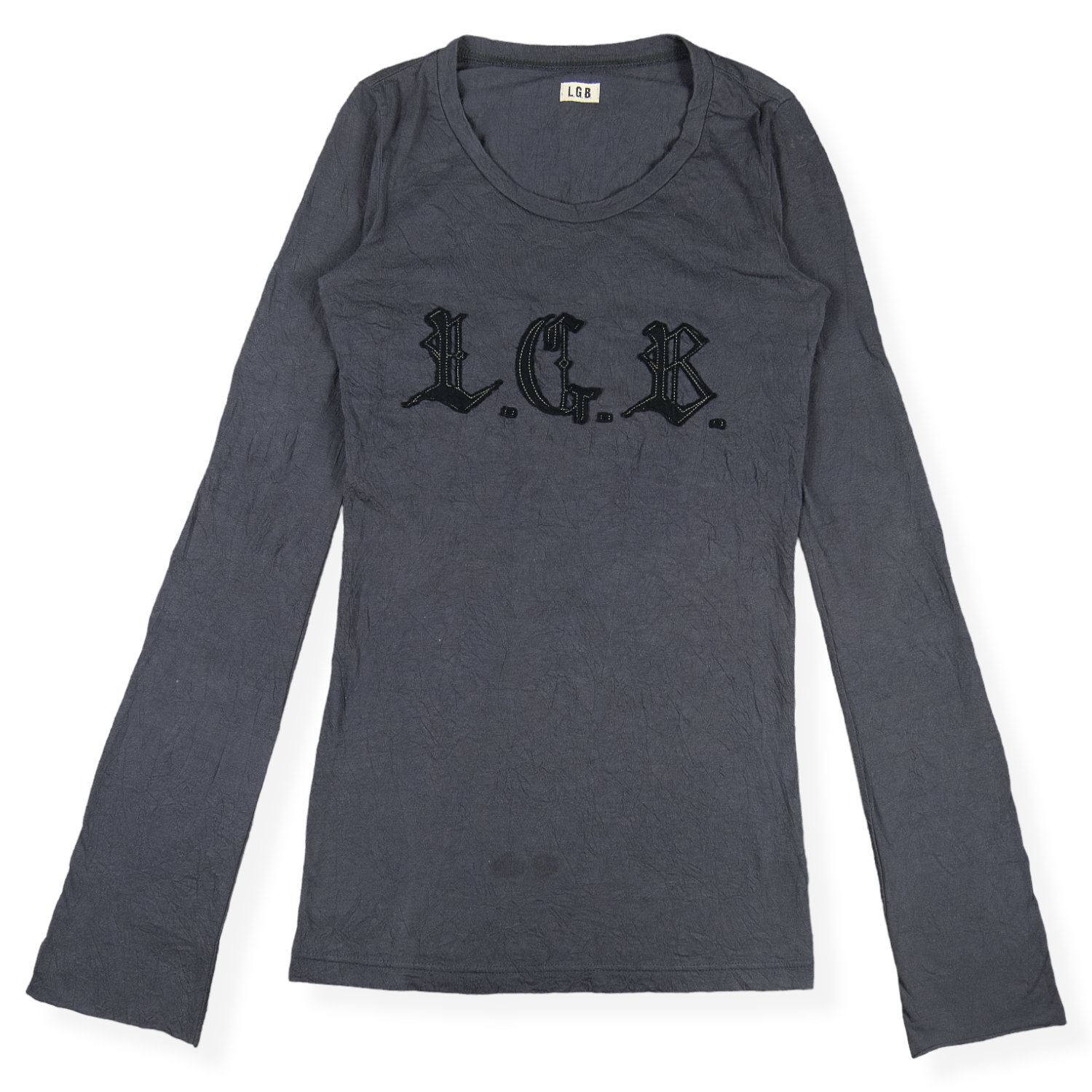 L.G.B. Patchwork Logo Long Sleeve Tee