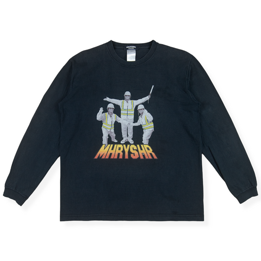 Miharayasuhiro Taboot Three MC’s Long Sleeve Tee