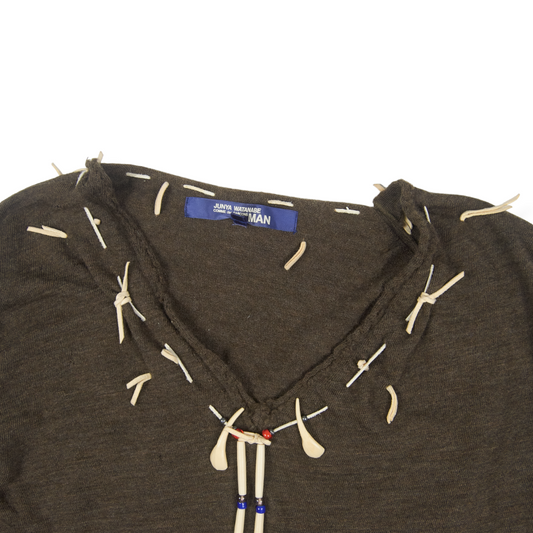 Junya Watanabe MAN Feather & Bone Sweater – AW03