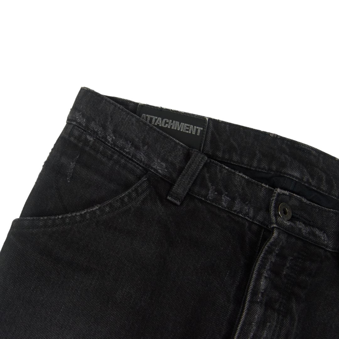 Attachment Spiral Cut Denim