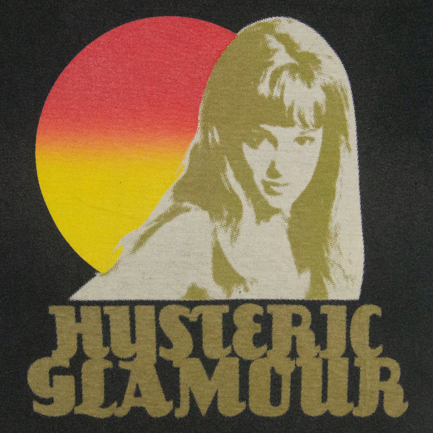Hysteric Glamour Gradient Sun Logo Tee