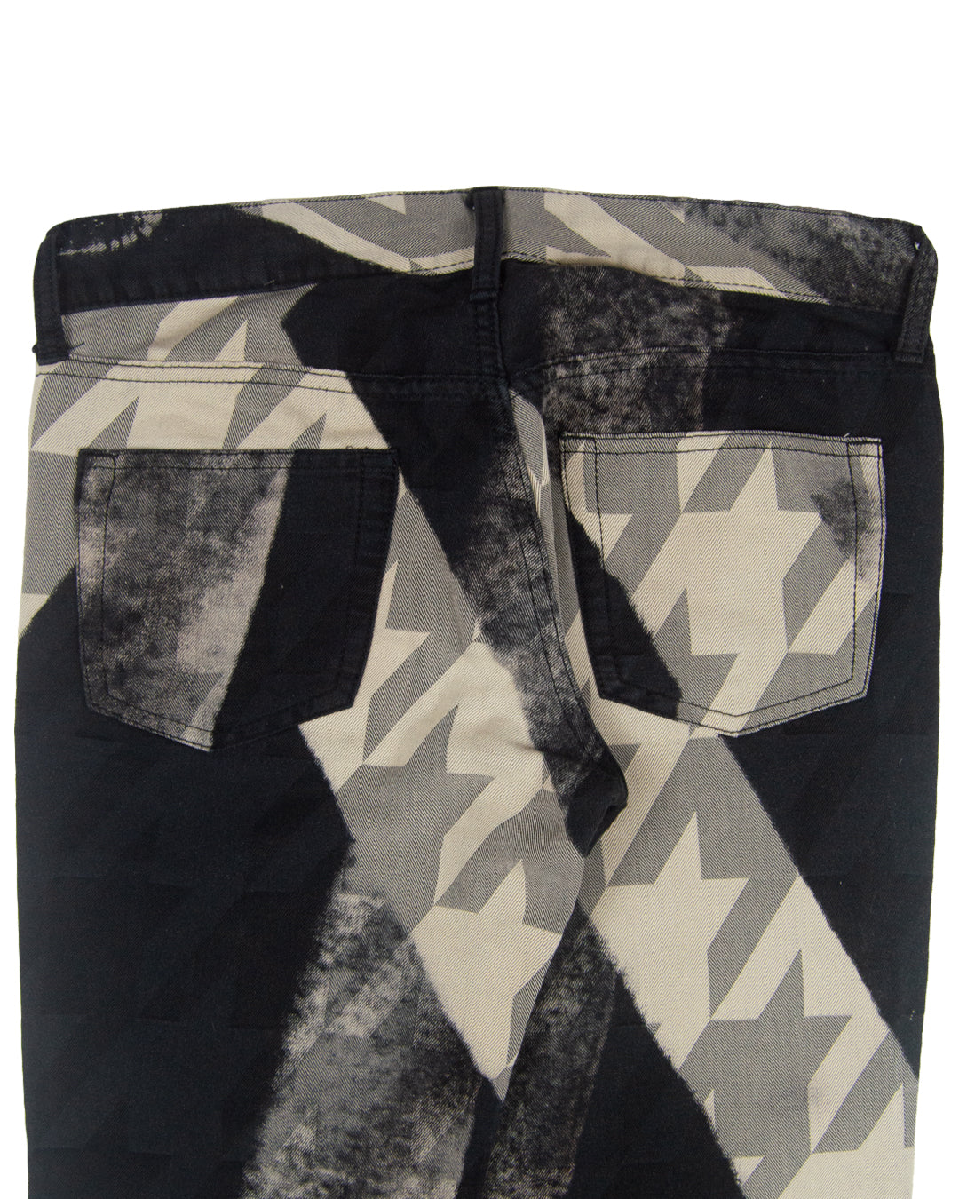 Junya Watanabe Geometric Cropped Pants