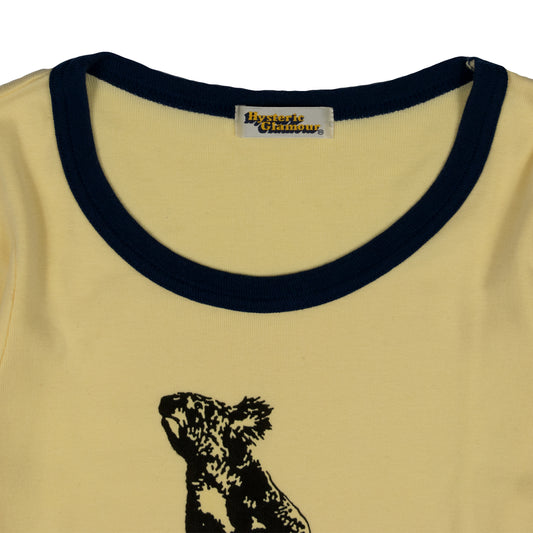 Hysteric Glamour Union Jack Koala Long Sleeve Tee