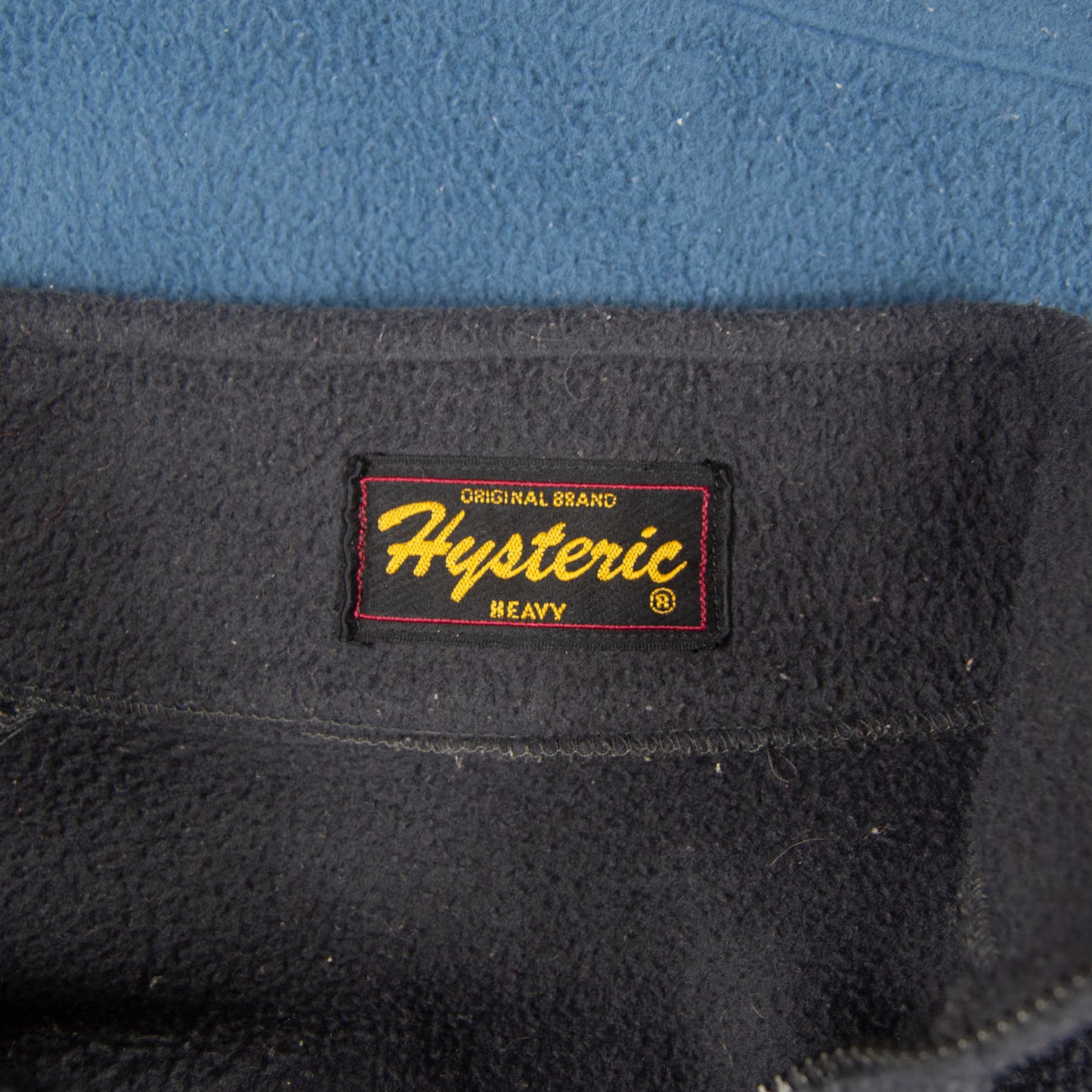 Hysteric Glamour Patchwork Fleece Jacket