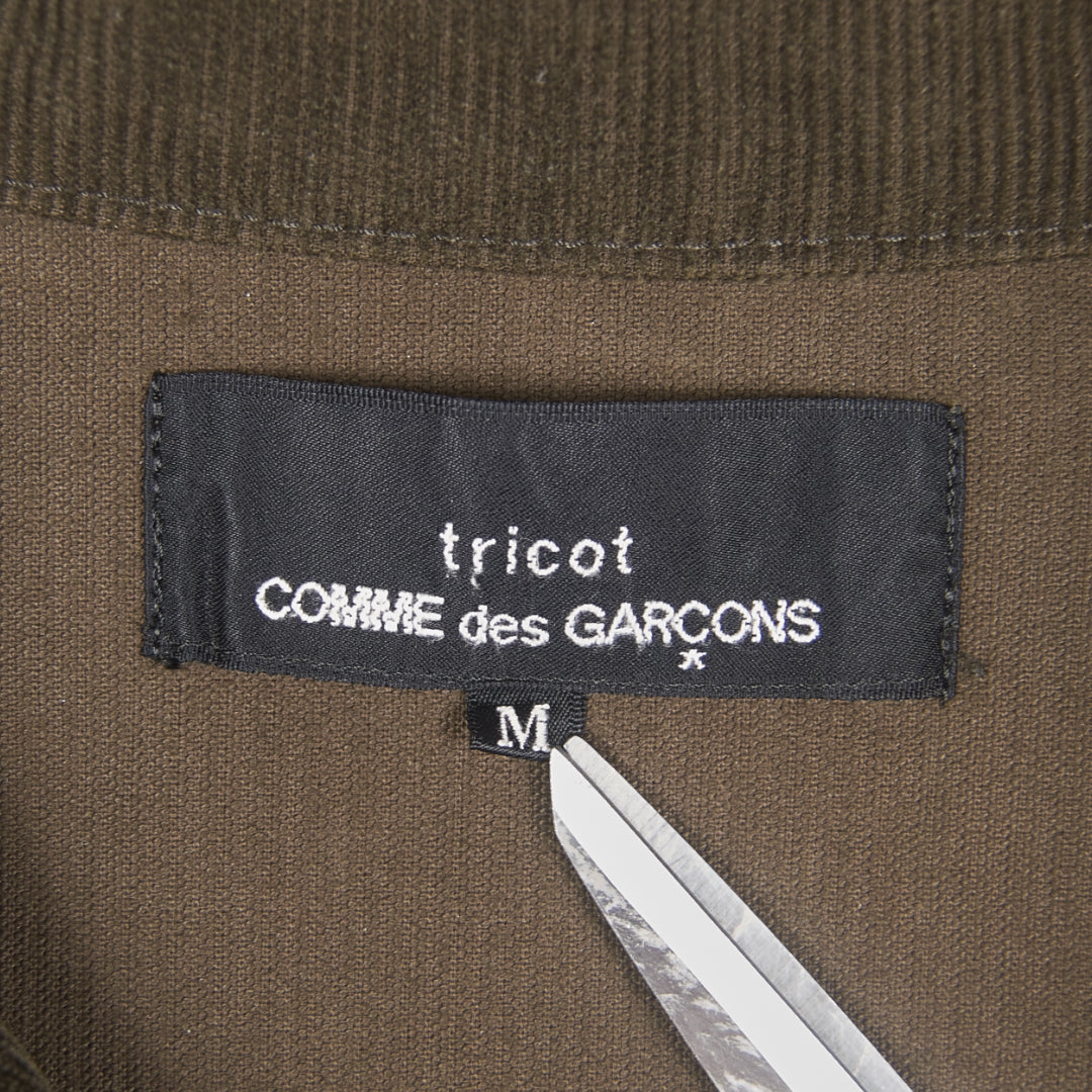 Comme des Garçons Tricot Corduroy Racer Jacket– AD2004