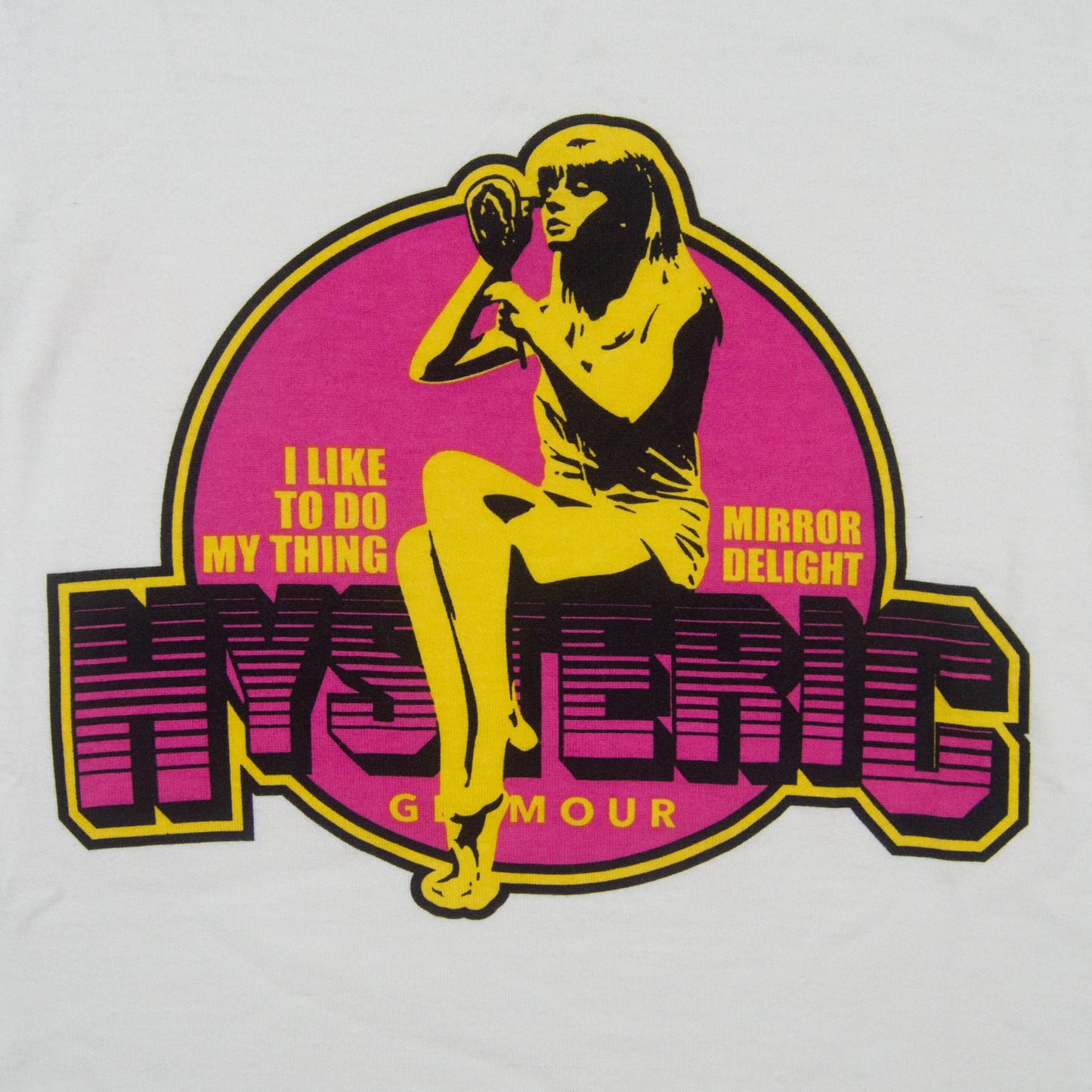 Hysteric Glamour Do My Thing Pin up Logo Long Sleeve Tee
