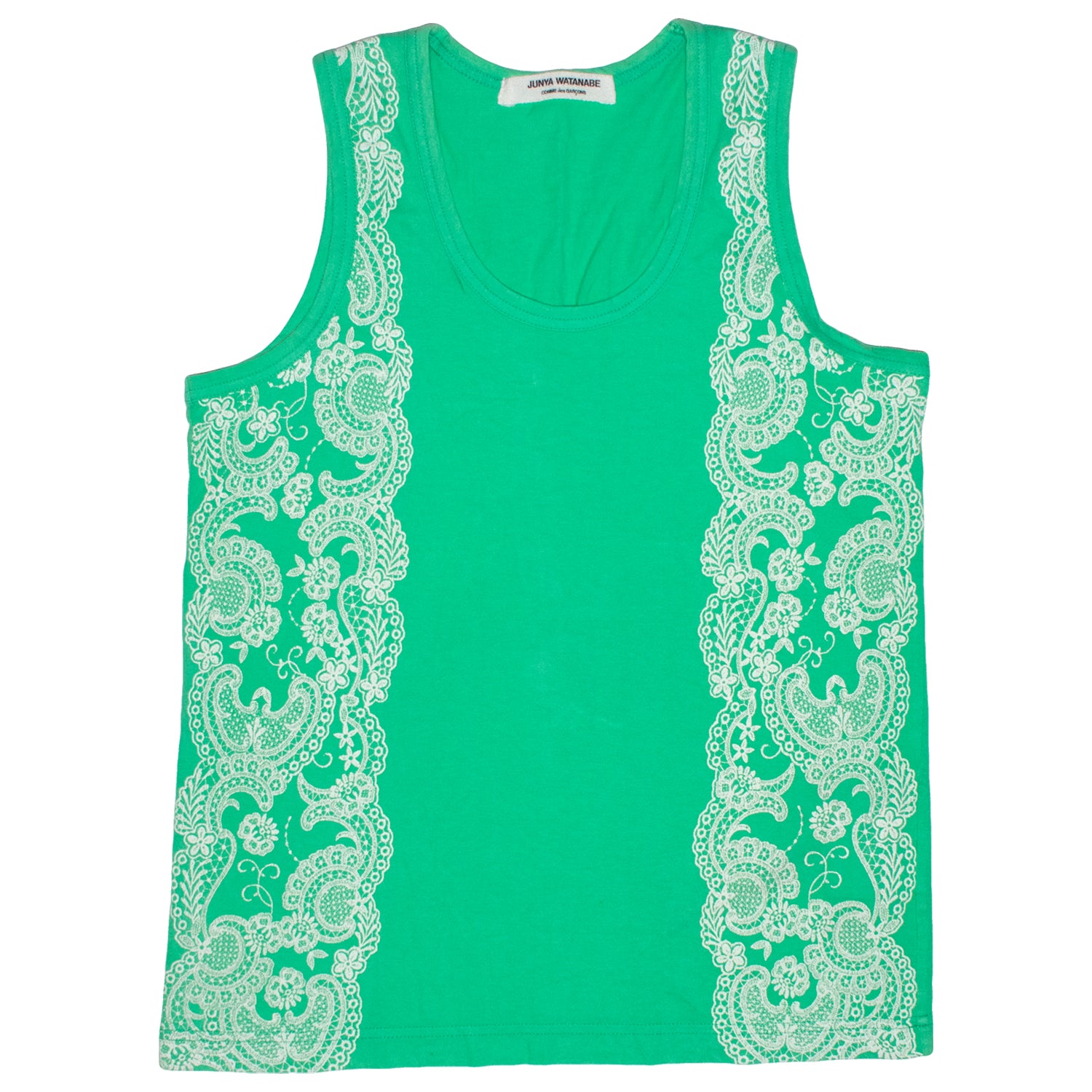 Junya Watanabe Paisley Tank Top – AD2006