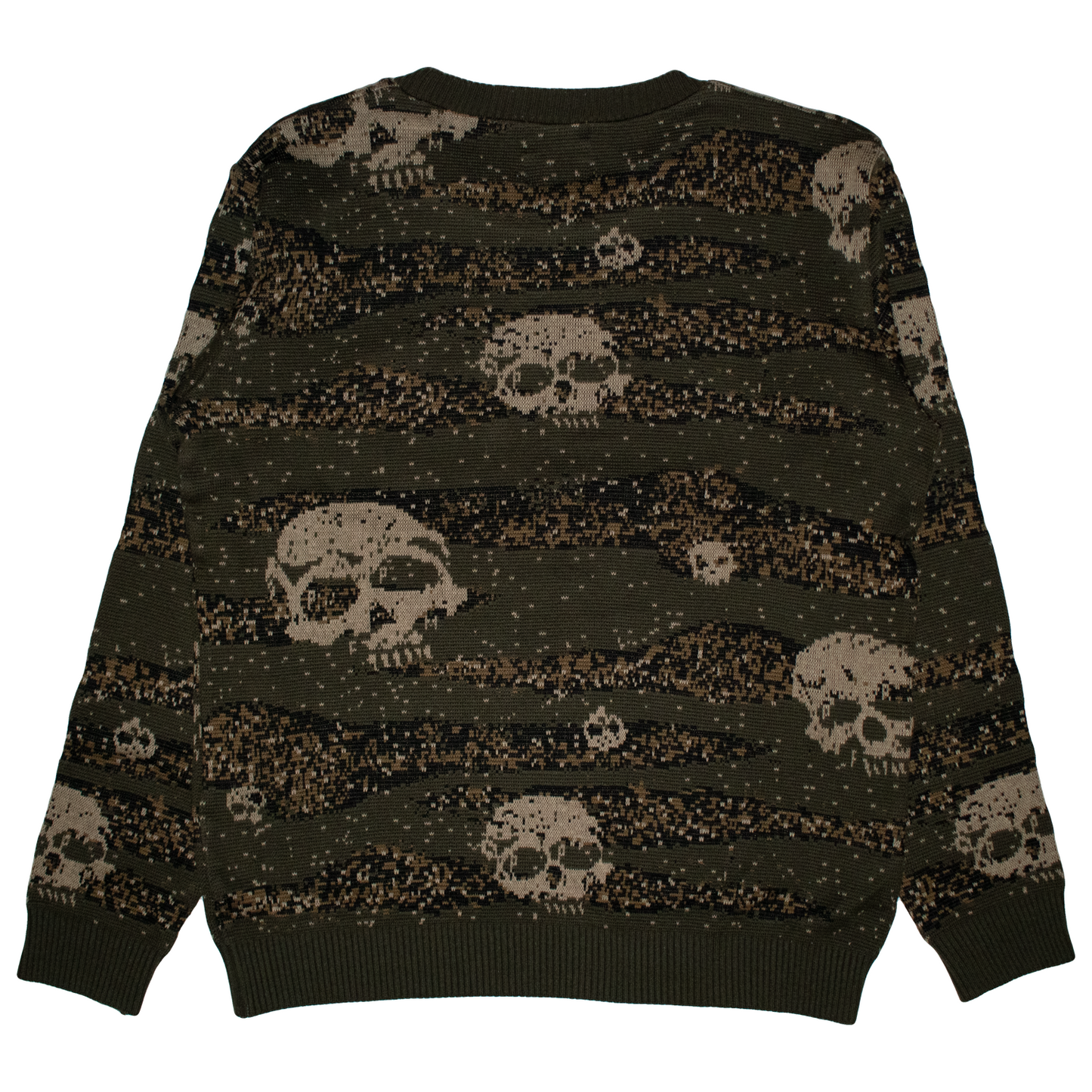 PPFM Skull Digi Camo Knit Sweater - 2005