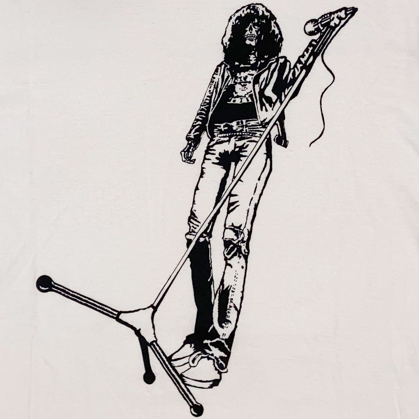 Number (N)ine Joey Ramone Skeleton Tee