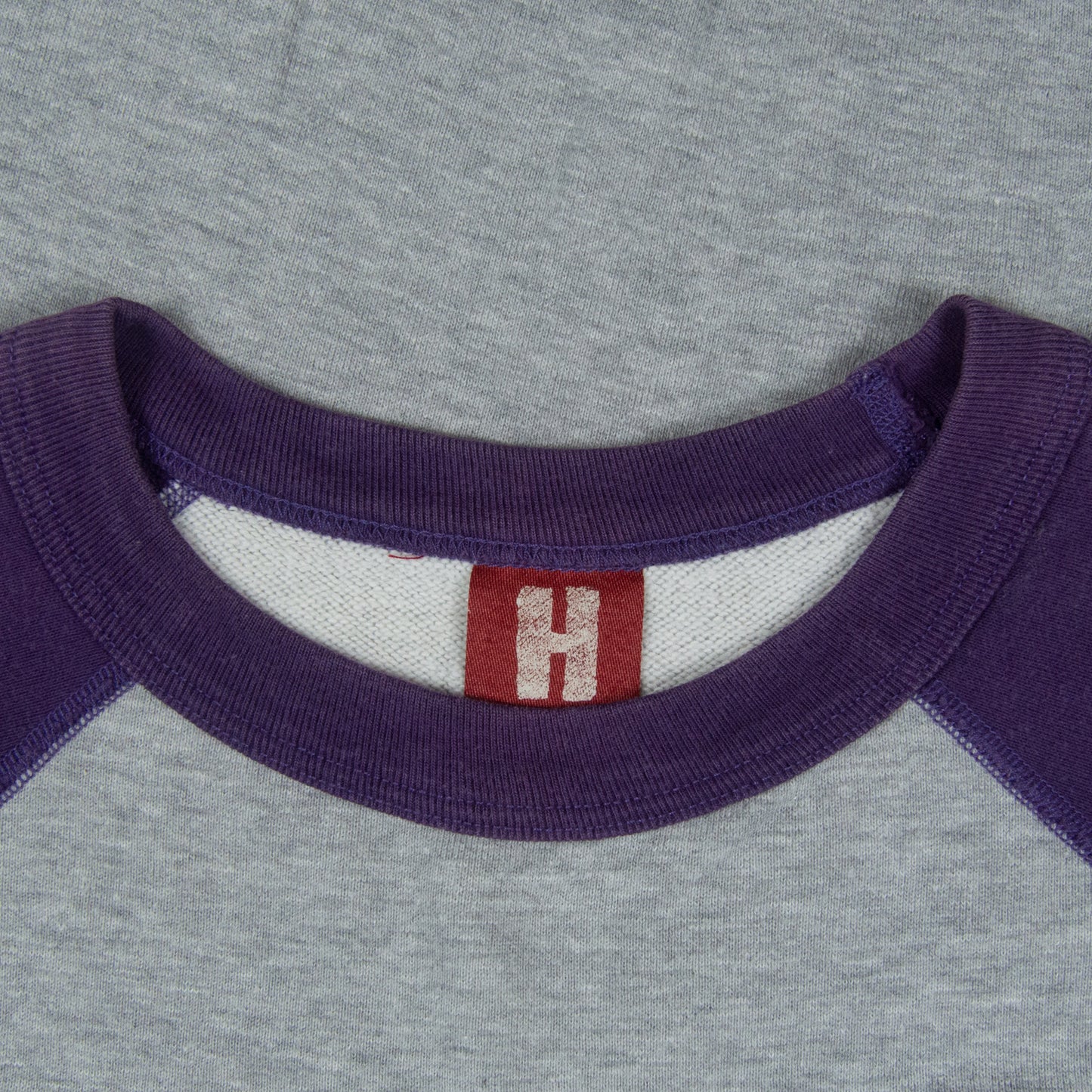 Hysteric Glamour French Terry Logo Ringer Tee