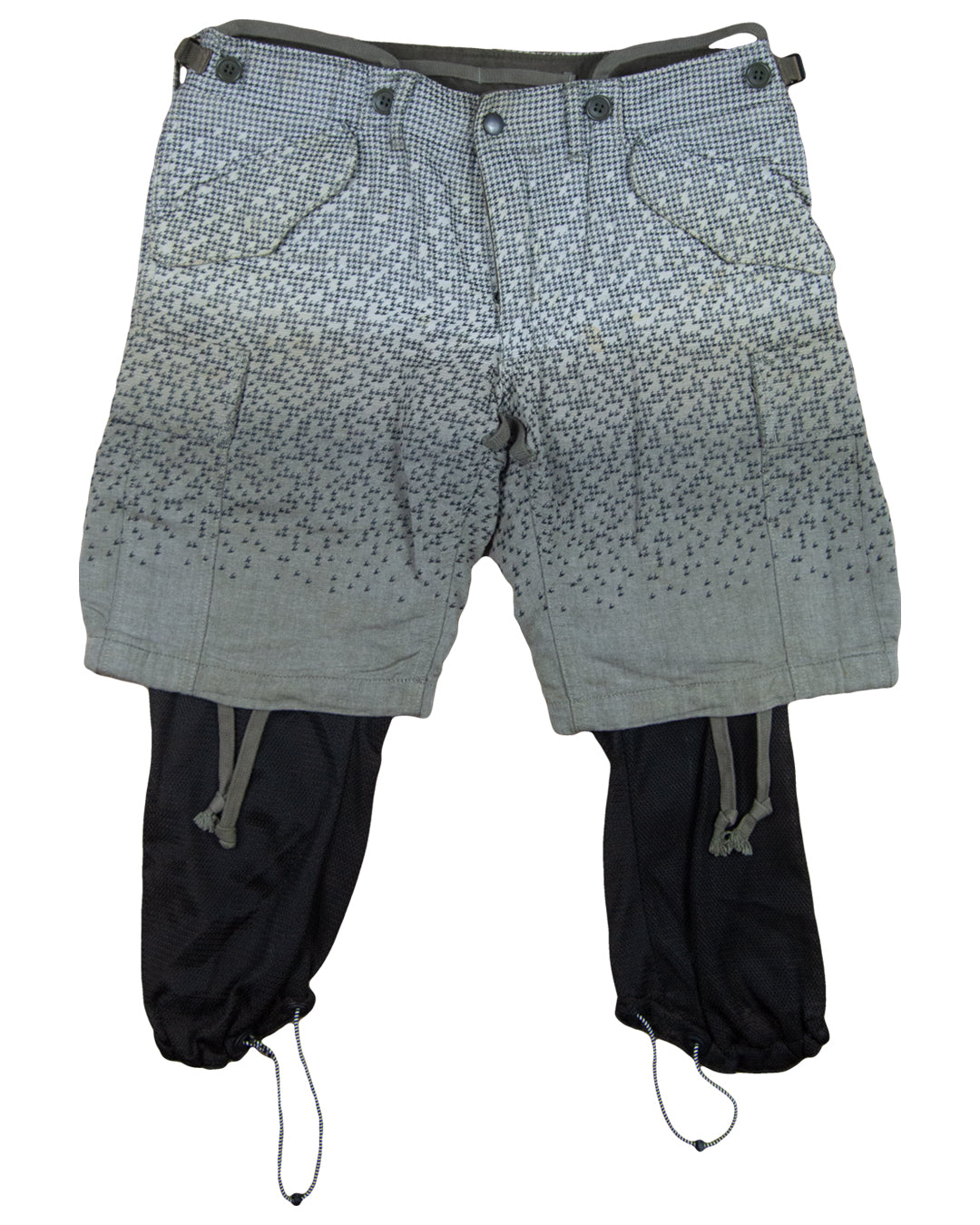 Miharayasuhiro Gradient Parachute Cargo Shorts
