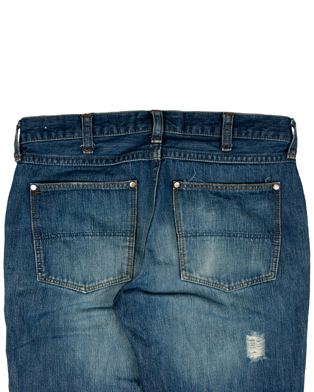 Number (N)ine Modern Age Distressed Patchwork Denim – SS02
