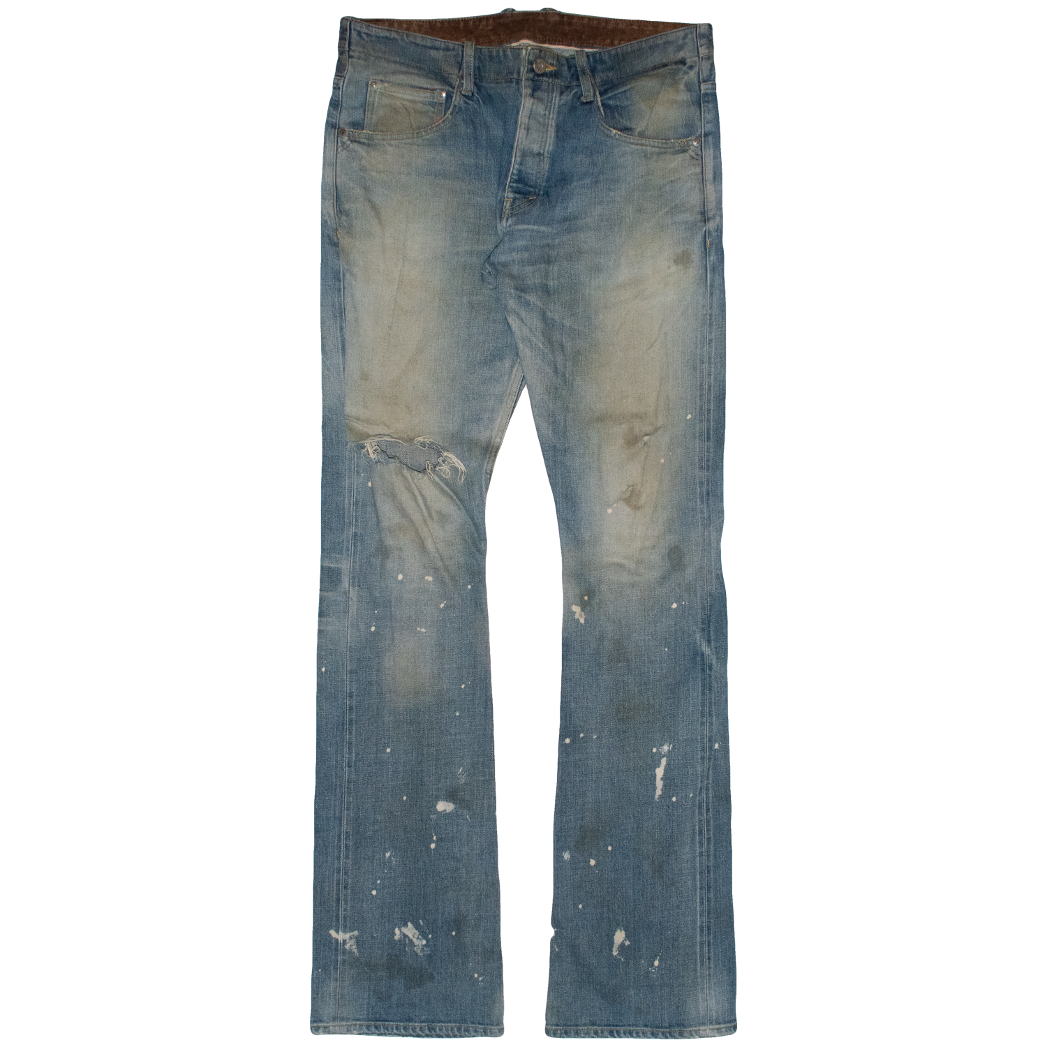 Isamu Katayama Backlash Distressed Painter Denim