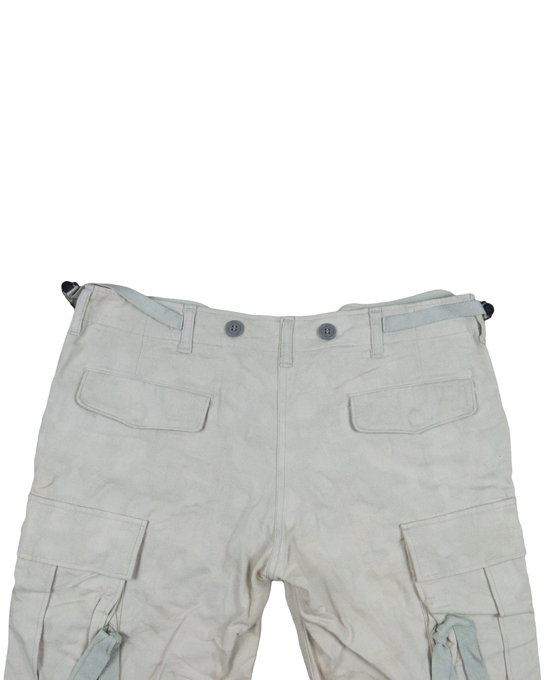 Miharayasuhiro Woven Camo Parachute Cargo Shorts