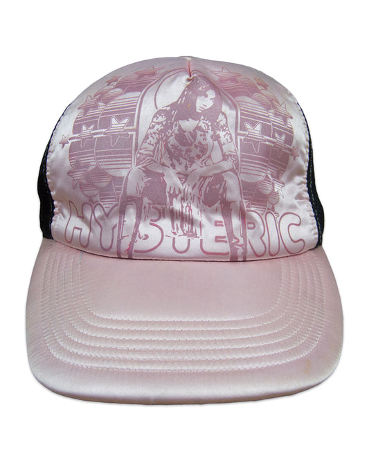 Hysteric Glamour Retro Pin Up Logo Trucker Hat
