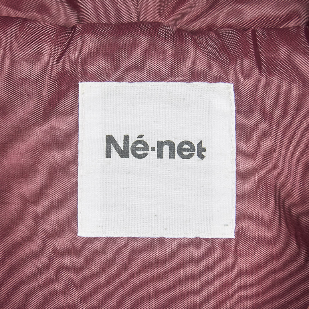 Né-Net Plaid Bear Fleece Hoodie