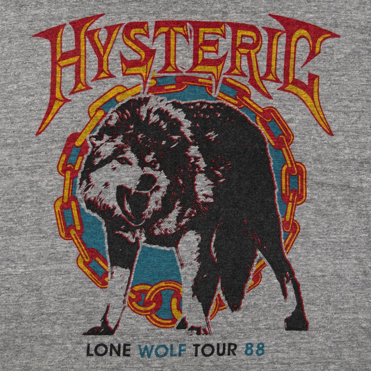Hysteric Glamour Lone Wolf 88 Tour Long Sleeve Tee