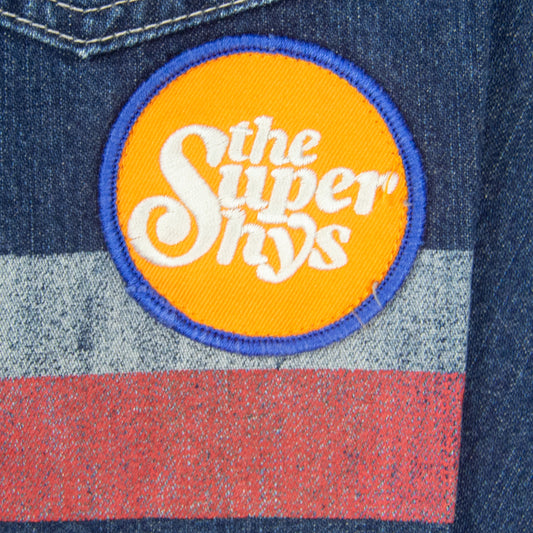 Hysteric Glamour The Super Hys Patchwork Striped Kinky Jeans