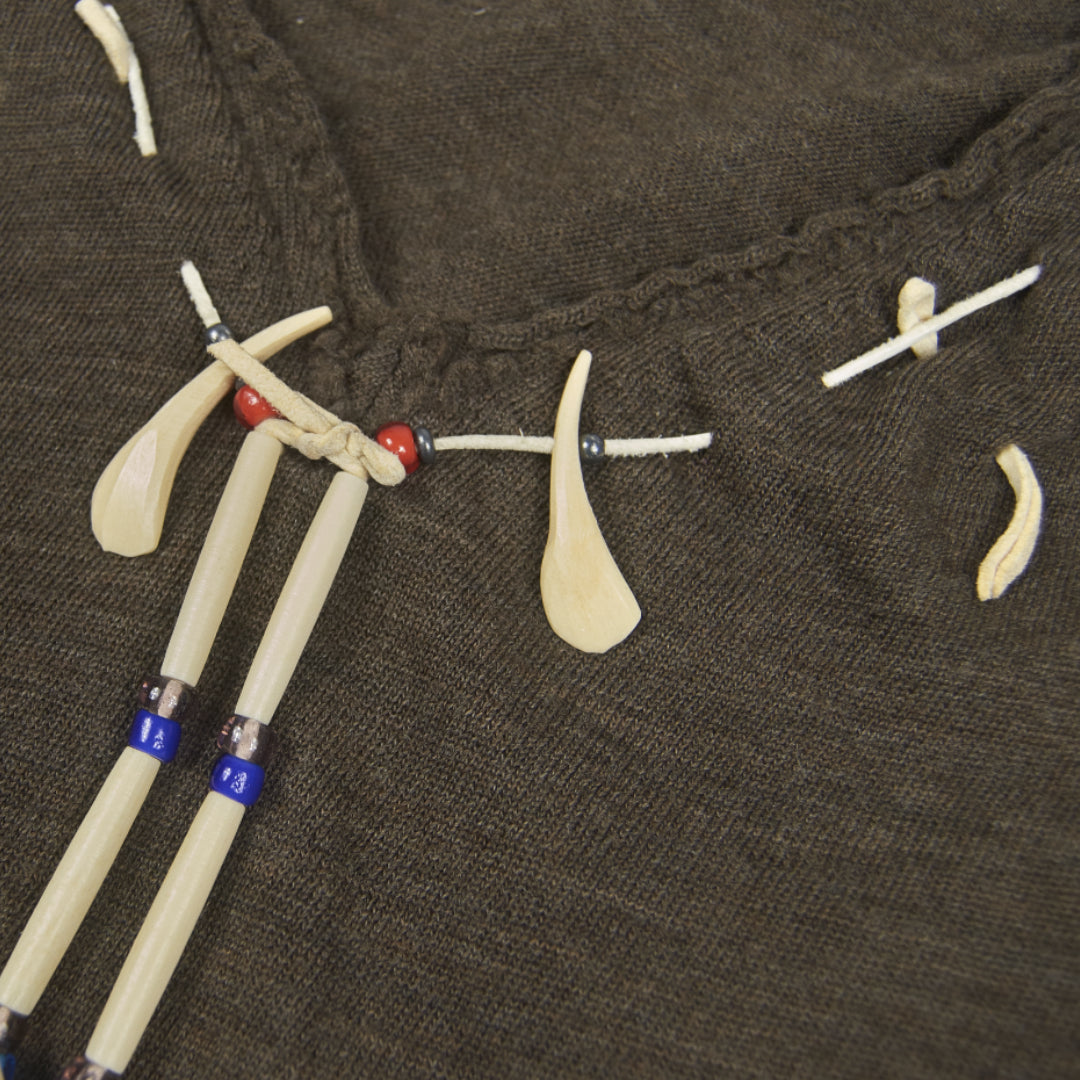 Junya Watanabe MAN Feather & Bone Sweater – AW03