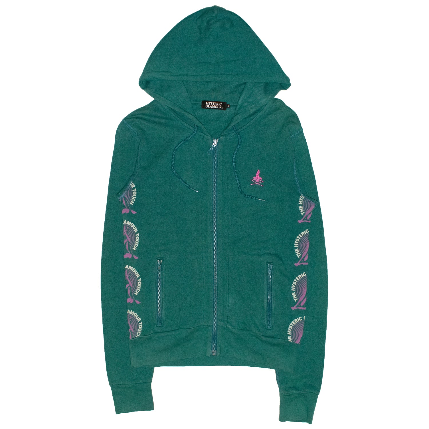 Hysteric Glamour Hysteric Touch Zip-Up Hoodie