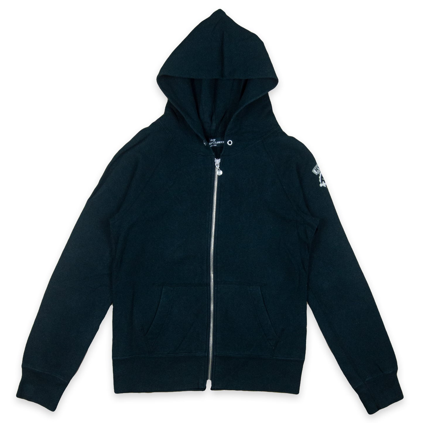 Hysteric Glamour Pin Up Logo Zip Up Hoodie