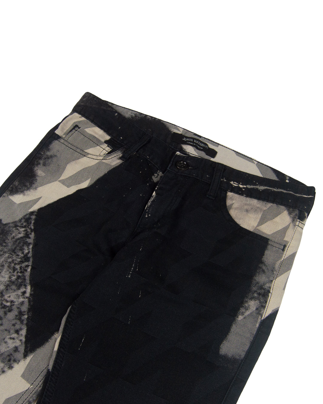 Junya Watanabe Geometric Cropped Pants