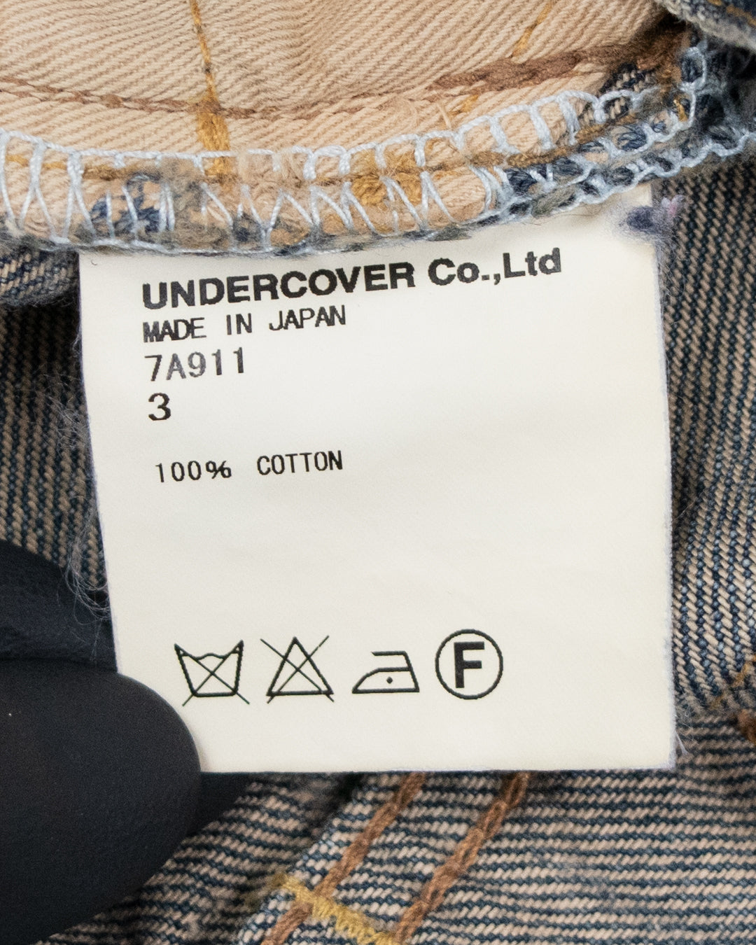Undercover Apple Fang Denim – AW07