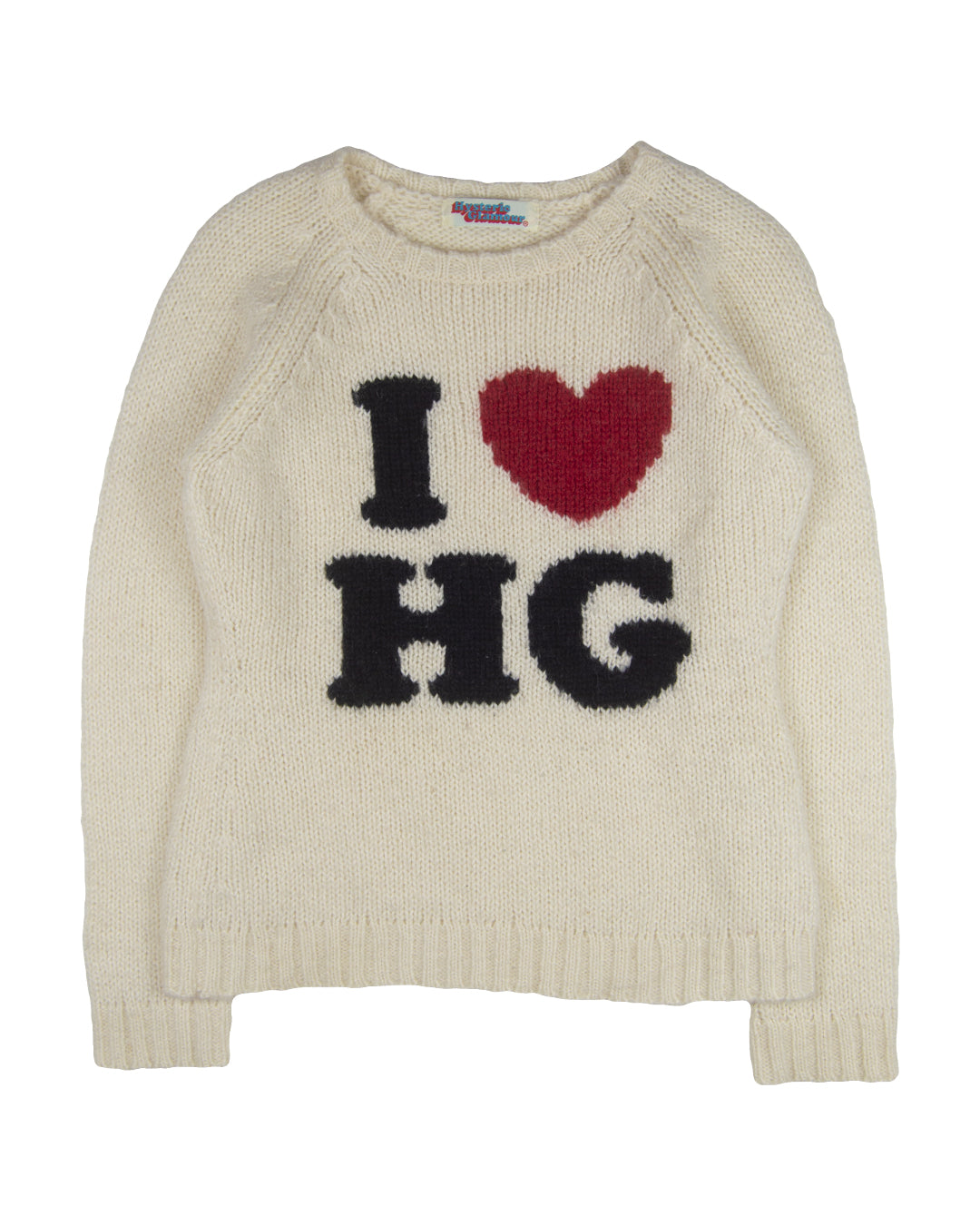 Hysteric Glamour I Love HG Mohair Knit Sweater