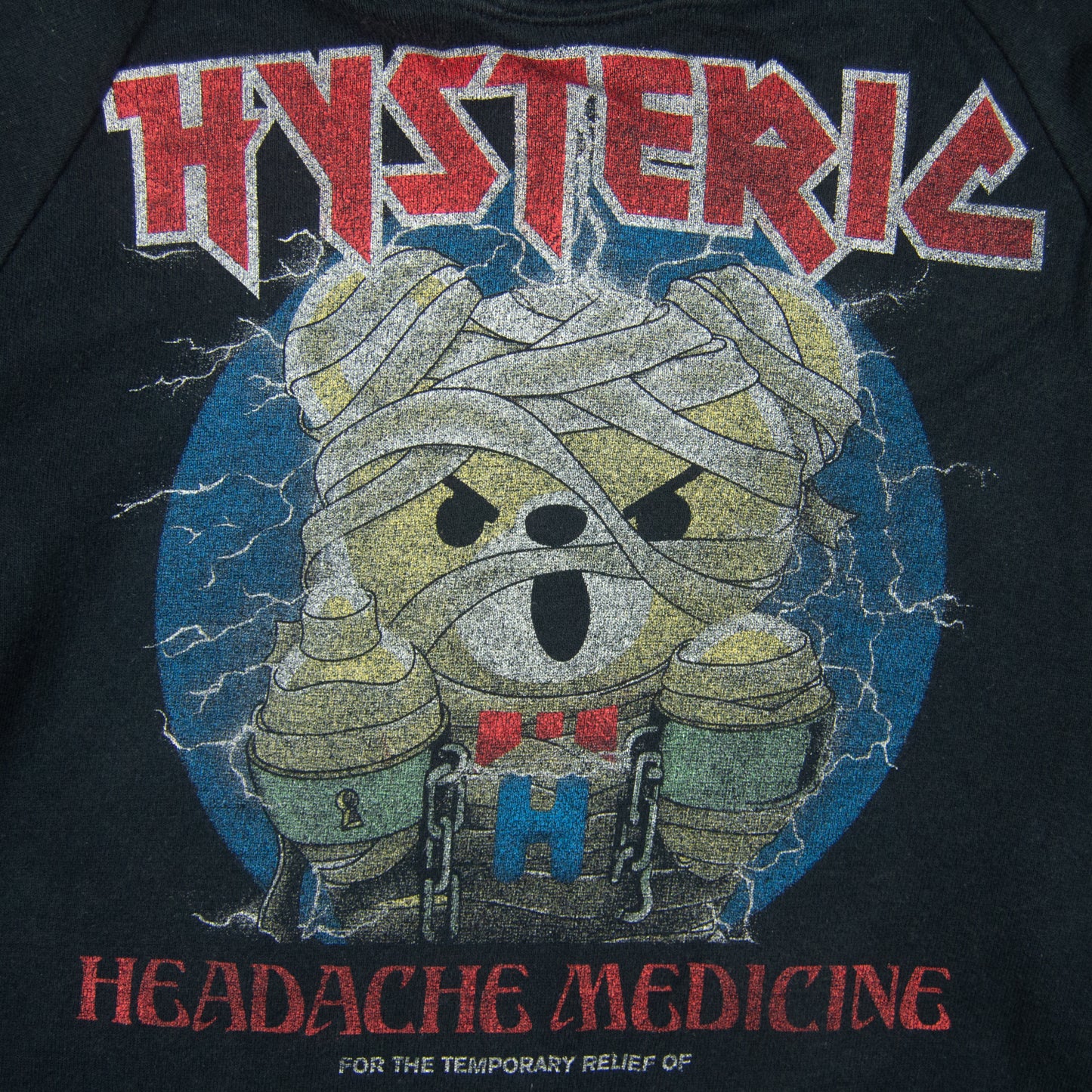 Hysteric Glamour Throbbing Pain Bear Hoodie