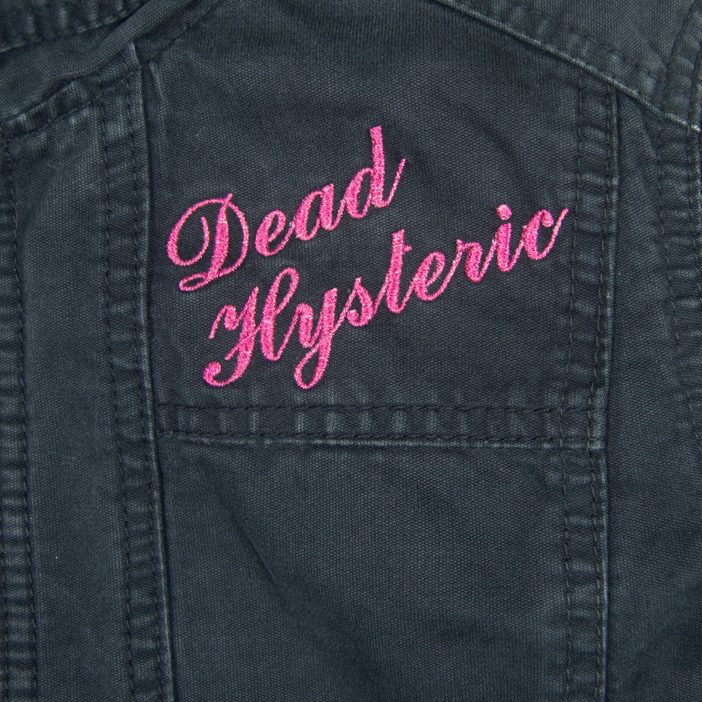Hysteric Glamour Dead Hysteric Embroidered Paneled Jacket