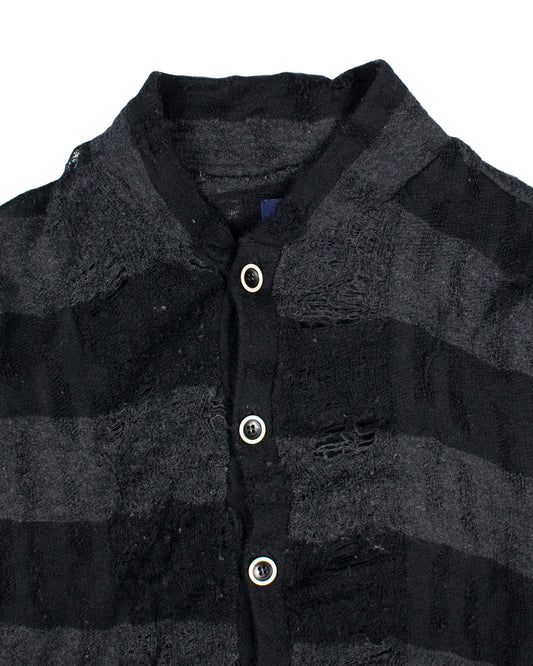 Miharayasuhiro Distressed Grunge Knit Cardigan