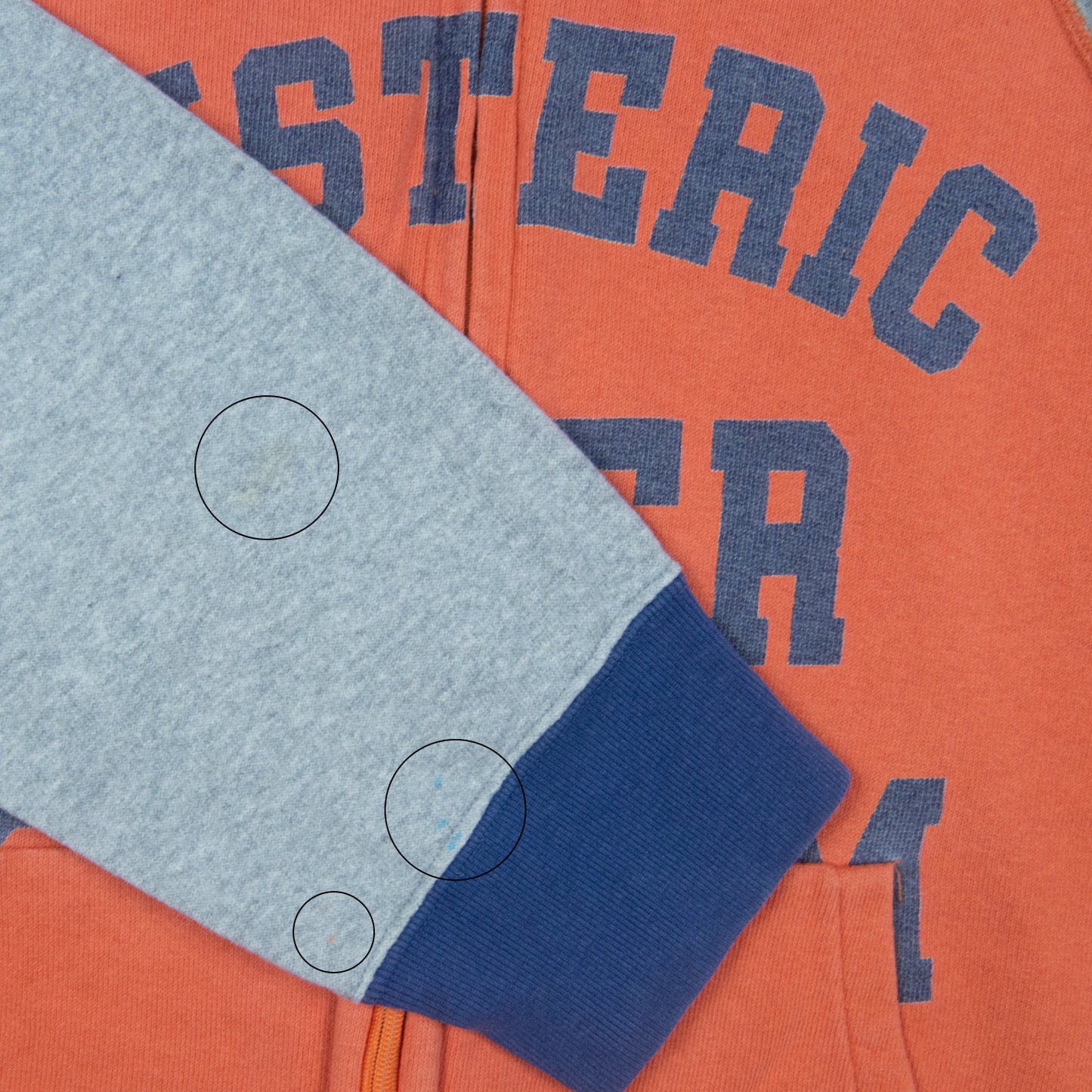 Hysteric Glamour Super Kustom Zip Up Hoodie