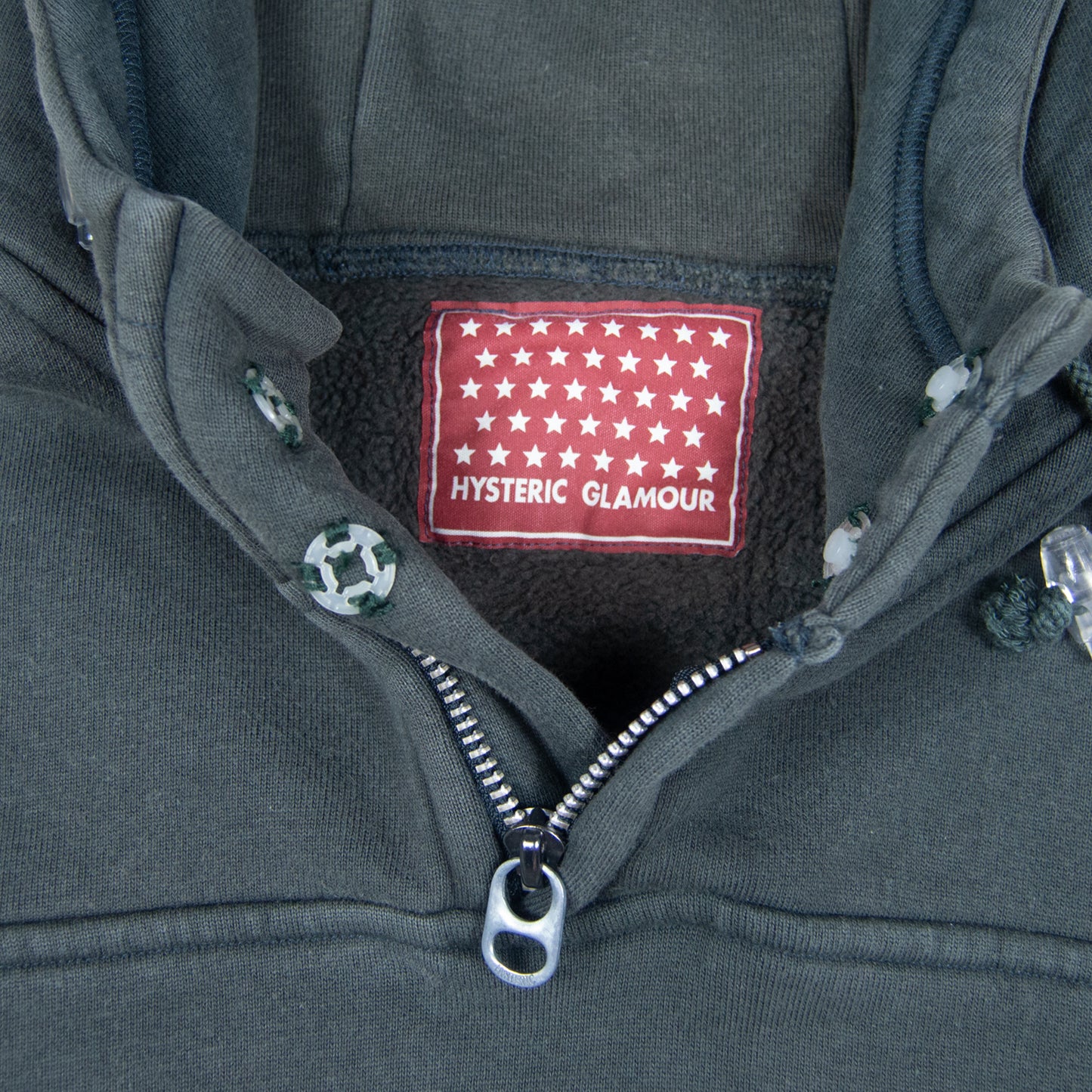 Hysteric Glamour Multi Paneled Logo Hoodie