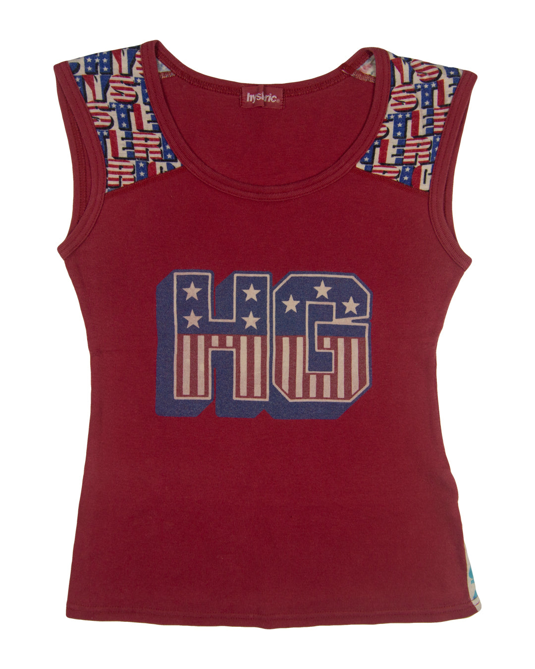 “ HYSTERIC GLAMOUR “ print tank top Hysteric Glamour Americana All Over Print Tank Top – SaolMortem