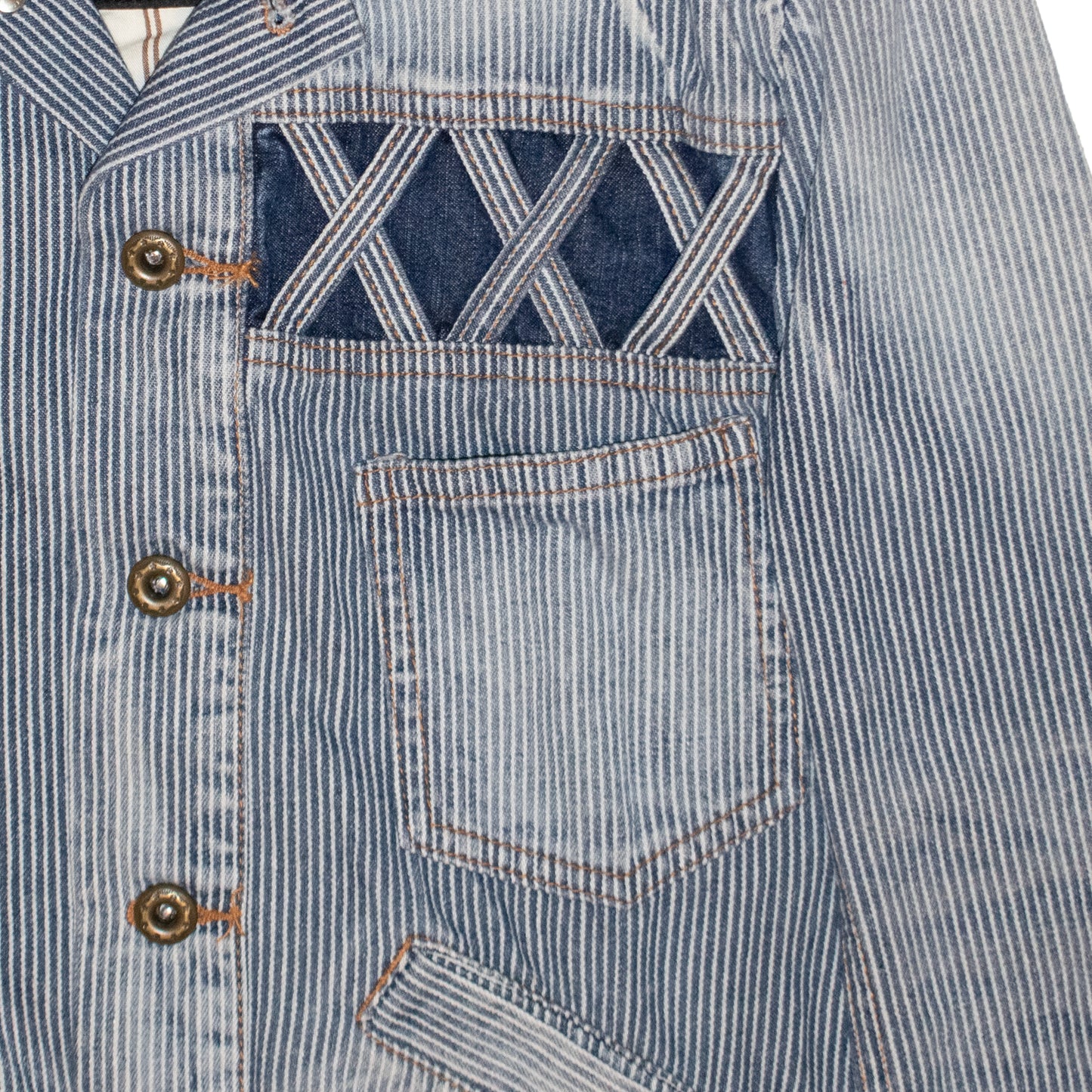 Tete Homme XXX Hickory Denim Jacket