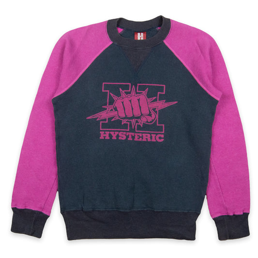 Hysteric Glamour H Logo Raglan Crewneck