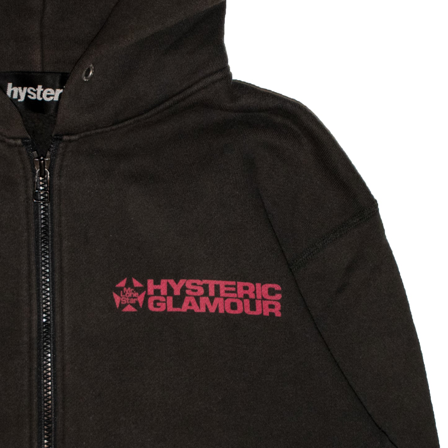 Hysteric Glamour Racing Engines Zip-Up Hoodie