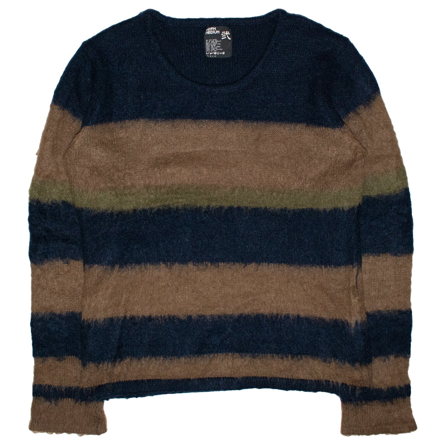 PPFM Loose Knit Striped Mohair Sweater – 2008 – SaolMortem