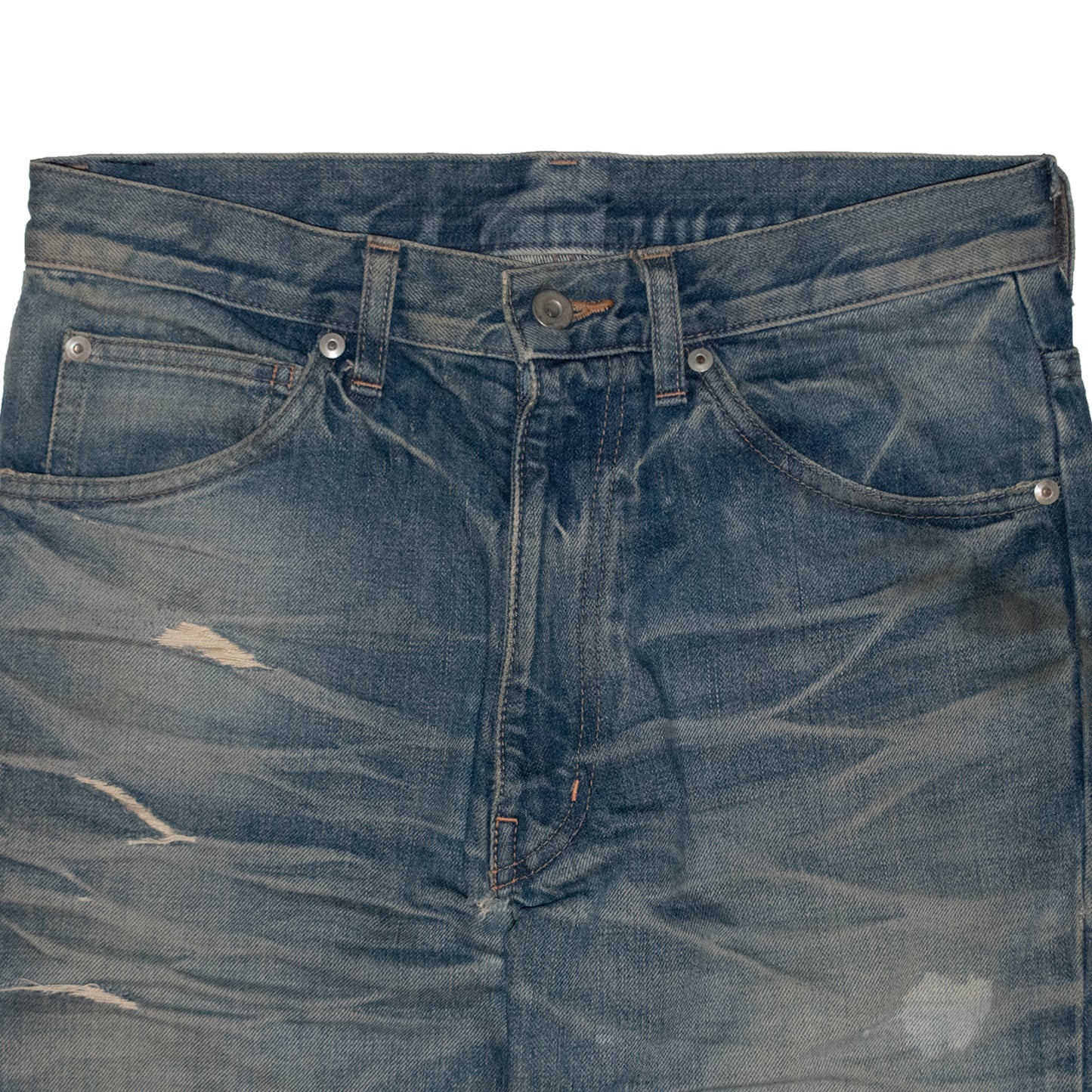 Isamu Katayama Backlash Distressed Rocker Denim