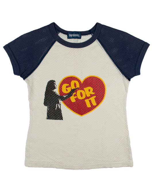 Hysteric Glamour Go For It Mesh Tee