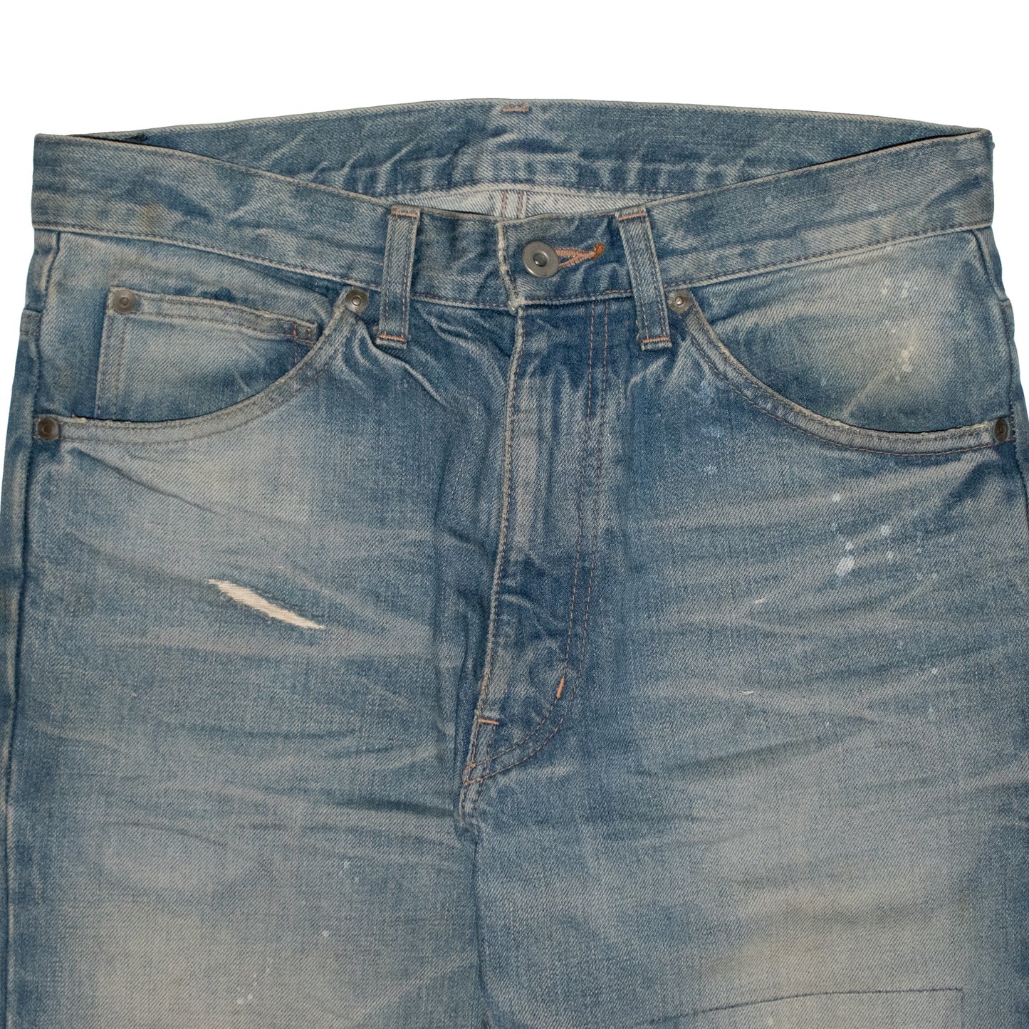 Isamu Katayama Backlash Distressed Rocker Denim