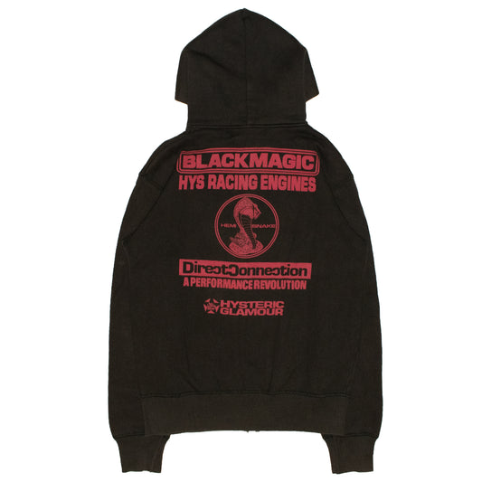 Hysteric Glamour Racing Engines Zip-Up Hoodie