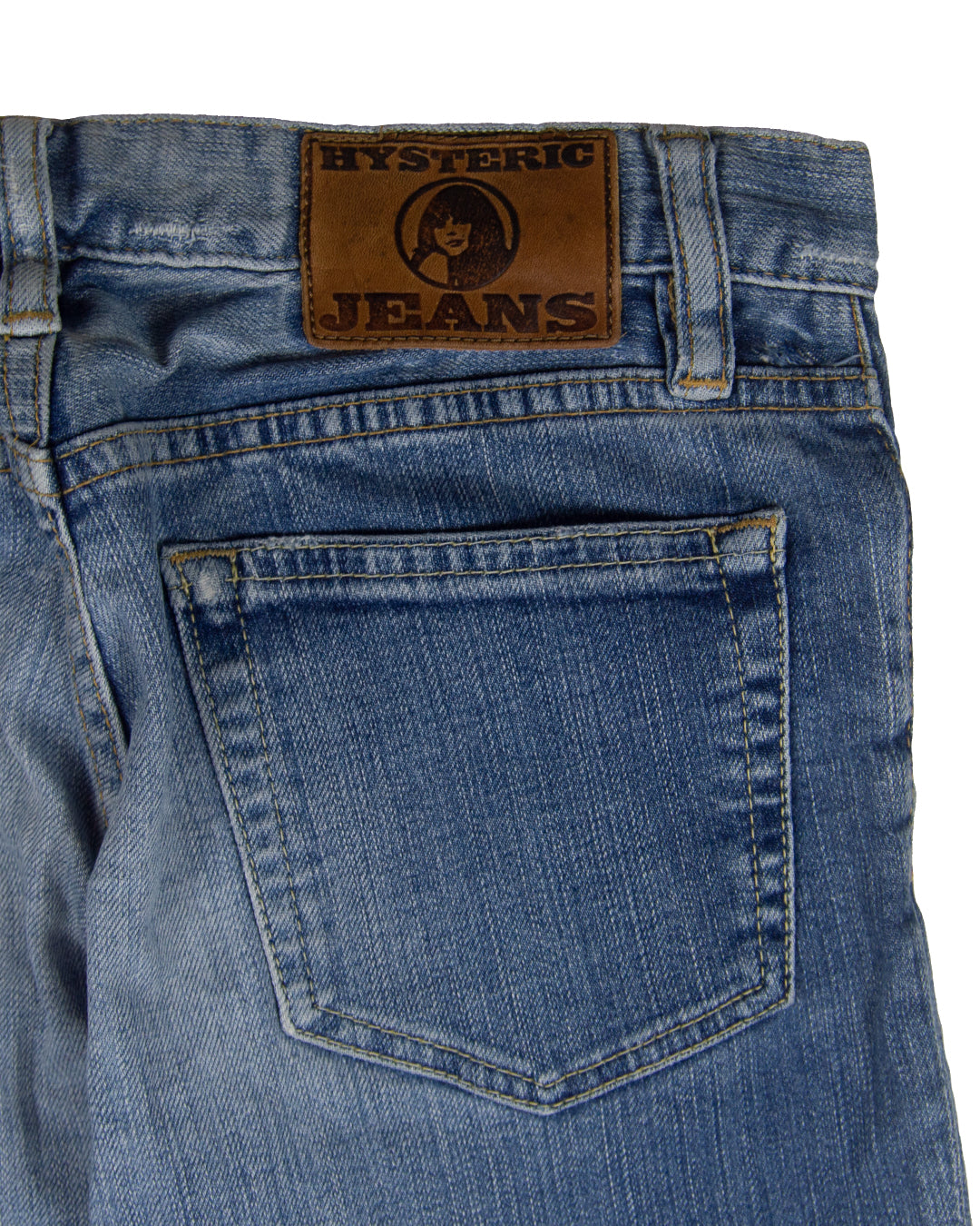 Hysteric Glamour Maximum Rock and Roll Distressed Denim
