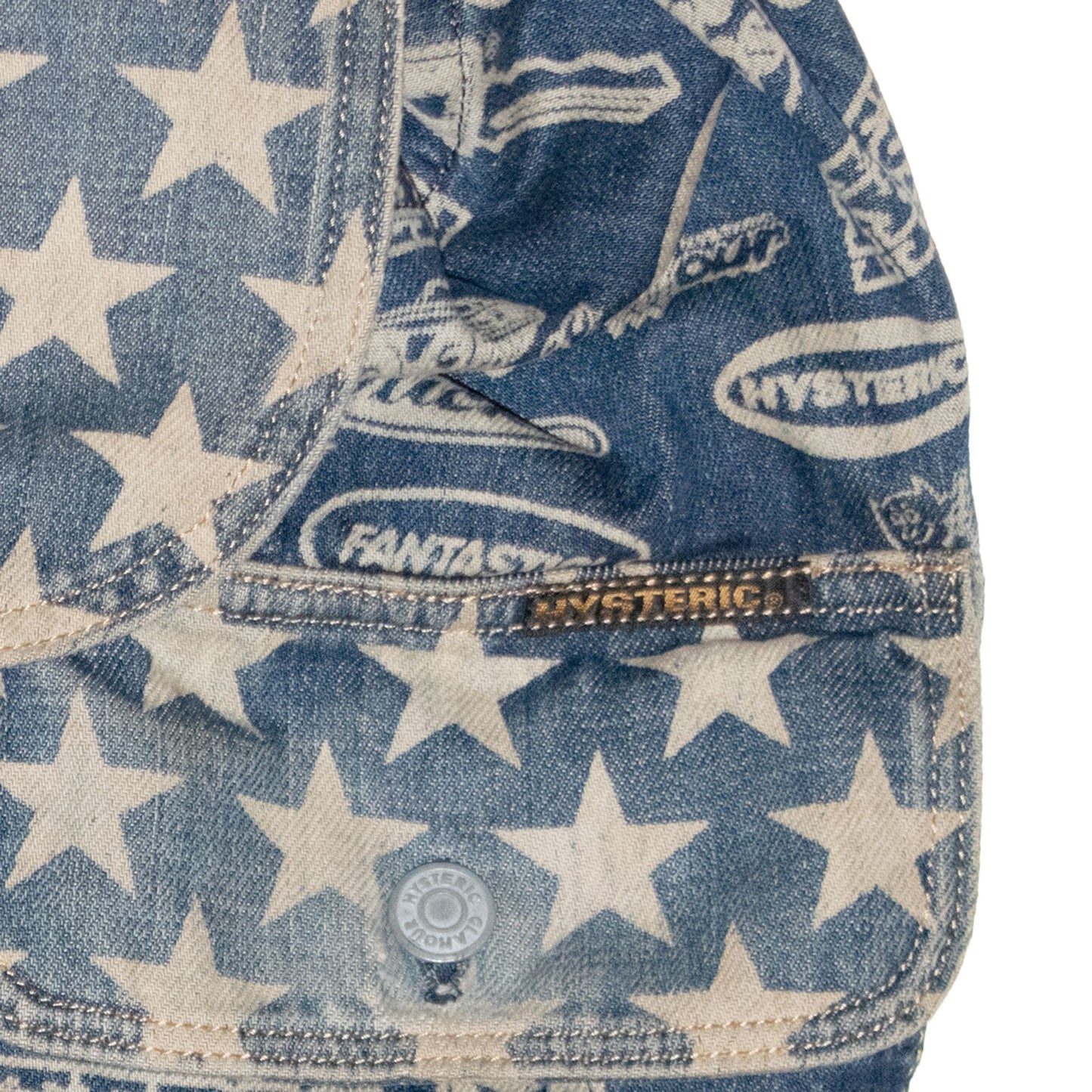 Hysteric Glamour All Over Print Denim Backpack – 1990’s