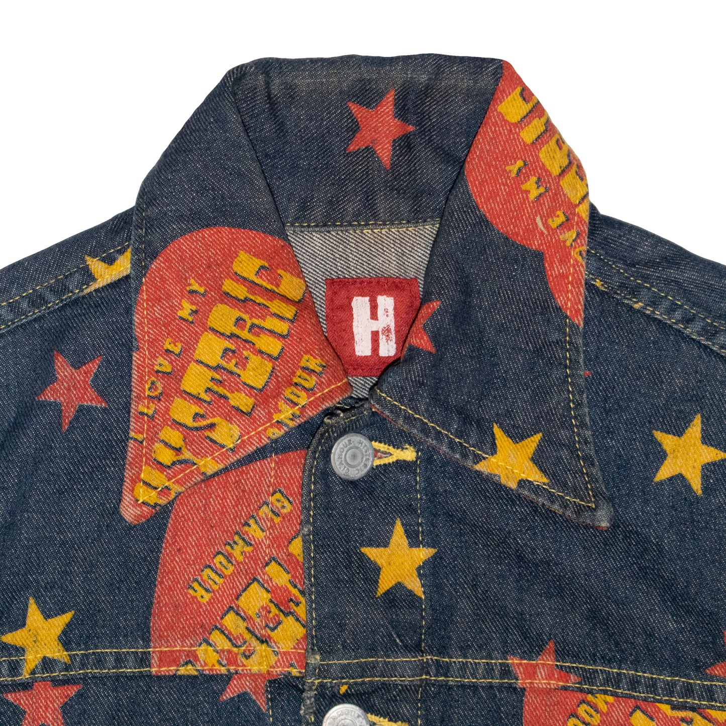 Hysteric Glamour I Love My Hysteric Denim Jacket – 1990s